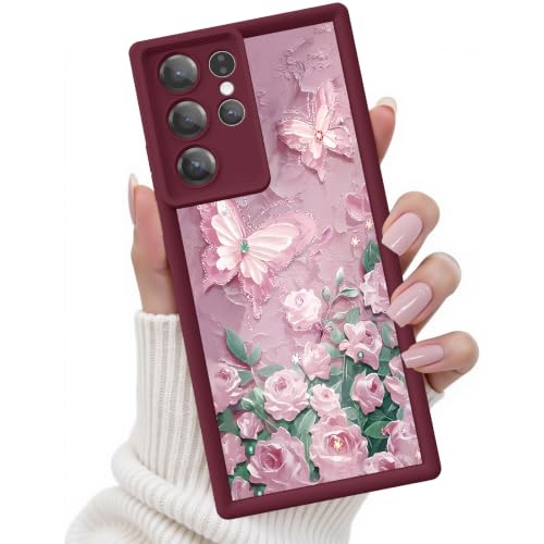FUXICASE Case for Samsung Galaxy S25 Ultra, Silicone Shockproof Cover Women by FUXICASE - Used condition - US$7.06