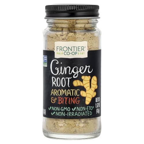 Frontier Ginger Root Ground, 1.52-Ounce Bottle