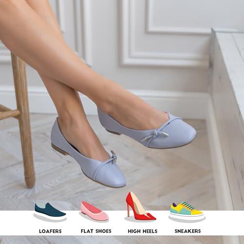 Image of BRISIRA Bamboo Viscose Women No Show Socks Extra Low Cut Liners Boat Thin Non Slip Flats Sneakers Loafer Invisible 5 Pairs