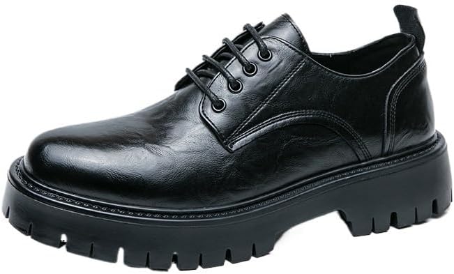 Mens Formal Business Leather Oxfords Comfortable Walking Loafers Driving Work Business Dress Shoes