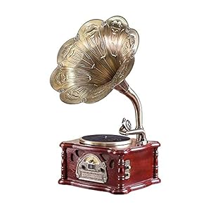 Vinyl Retro Turntable Stereo Speakers