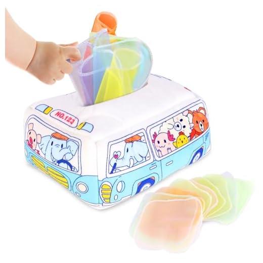 SUPERBE BEBE Giocattoli per Bambini - Montessori dai 6 Mesi - Giocattoli per Lo Sviluppo - attività educative - Giochi di apprendimento - Scatola in Tessuto - Regalo Nascita