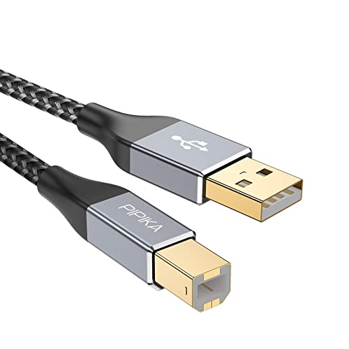 Cavo USB Per Stampante Canon PIXMA IP8500 – Tipo A A Tipo B – Lunghezza 2,7 Metri – Nero