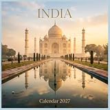 India Calendar 2027: Discover the majestic palaces, golden deserts, and enchanting landscapes of the vibrant subcontinent
