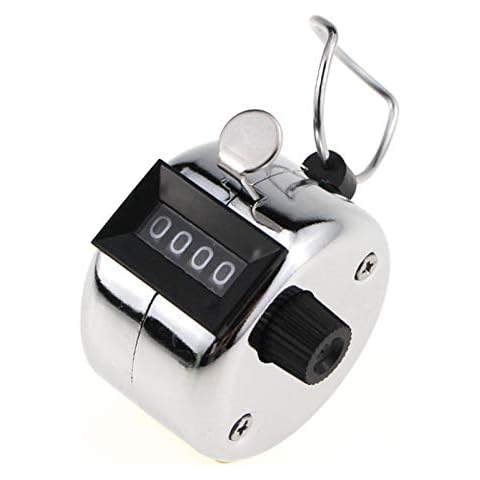 JANEMO Tally Counter,Mechanical Palm Number Clicker,Use for Schools,Competition Venues,Gyms,Laboratory or Other Places Cover