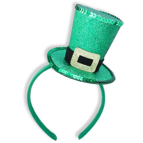 Needzo Saint Patrick's Day Headband, Glittery...