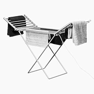 Home Shopping Selections Winged Heated Clothes Airer. Low fuel consumption