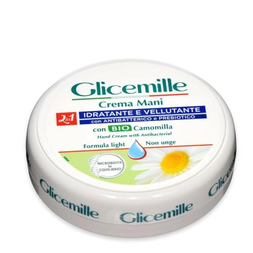 Glicemille Crema Mani Idratante e Vellutante con Antibatterico e Probiotico 100 ml