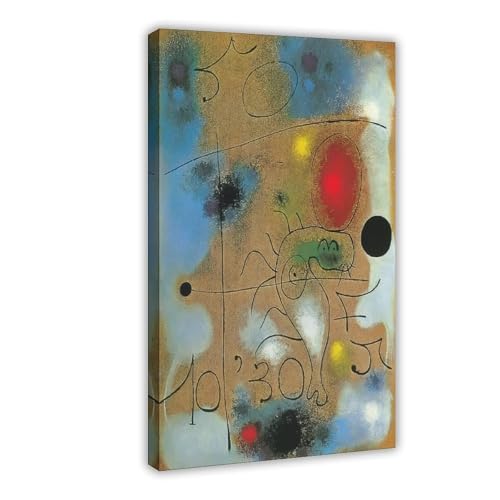 Toile The Circus 1937 par Joan Miro 30x45 cm pour sublimer votre bureau