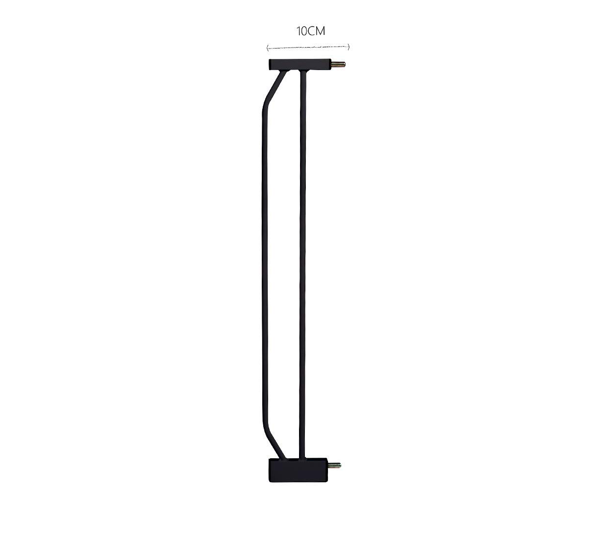 Baninni Extension Barrière à Sécurité Vicino Noir 10 cm