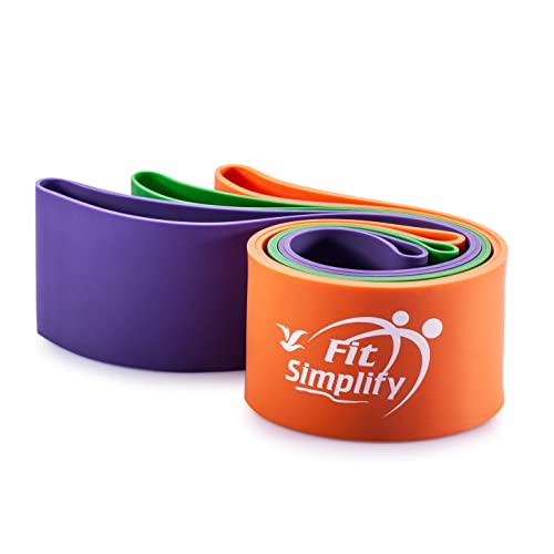 Pro Series Resistance Loop Exercise Bands for Fit Individuals: Set of 3