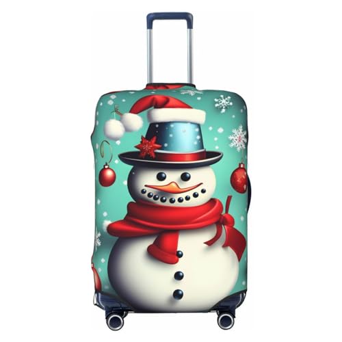 Merry Christmas Day Luggage Covers For Suitcase Approved,Suitcase Cover Protector Fit 18-32 InchLuggage, Large