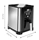 WMF Multi Taste Heißluftfritteuse, Airfryer, 1550 W, 4,6l für 2-4 Personen, gesundes Frittieren, Dörren, Grillen, Heissluftfriteuse mit 8 Programmen, 4,6 LIter Air Fryer, schwarz