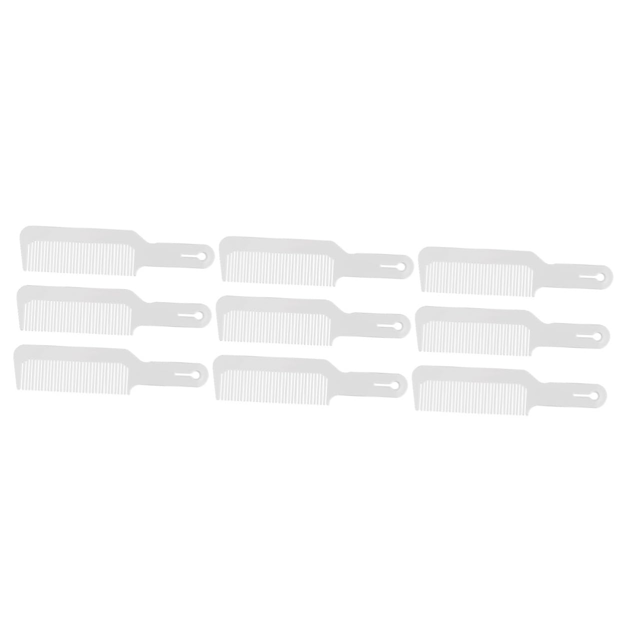 pettini per Capelli， 6 PCS Hairdressing Comb Men's Suits Man Suits for Men Combs for Men Hairdressing Comb Professional Hair Combs Taper Comb(Whitex3pcs,21.8X4.9cmx2pcs)