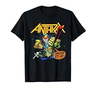 Heavy Metal Music design. Official Anthrax Merchandise Anthrax T-Shirts for Men, Women, Girls and Boys; Anthrax Apparel; Anthrax Tees; Anthrax T-Shirt for Adults; Anthrax T-Shirts for Kids Lightweight, Classic fit, Double-needle sleeve and bottom hem