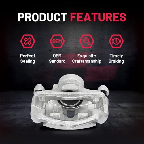Image of BDFHYK 19-B1334 19-B1335 Front Disc Brake Caliper Assembly Compatible with Acura CL 1997-1999 2.2L 2.3L L4, Compatible with Honda Accord 1990-1997 2.2L L4 /2.7L V6, GAS 2pcs
