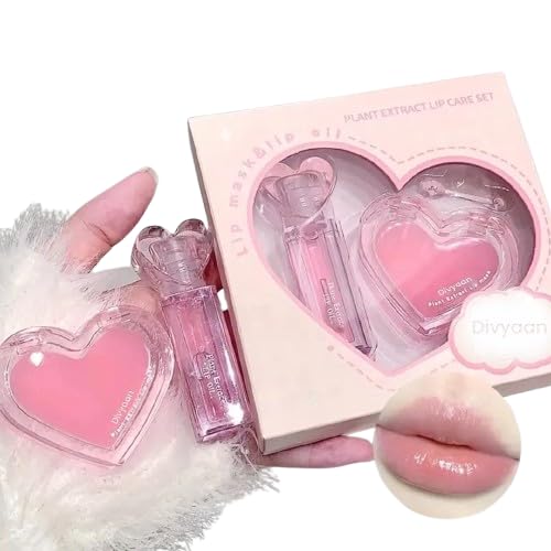 Beauty Viral Korean Extraction Dudu Lip Care Set | Lip Oil & Lip Mask Combo | Hydrating Overnight Repair Lips Mask | Lightweight Non-Sticky Moisturizer | Glossy Shine & Smooth Texture | Moisturizing Lip Tint with Rosa Canina Oil | Ideal Set for Women, Teens & Gen Z-image-16