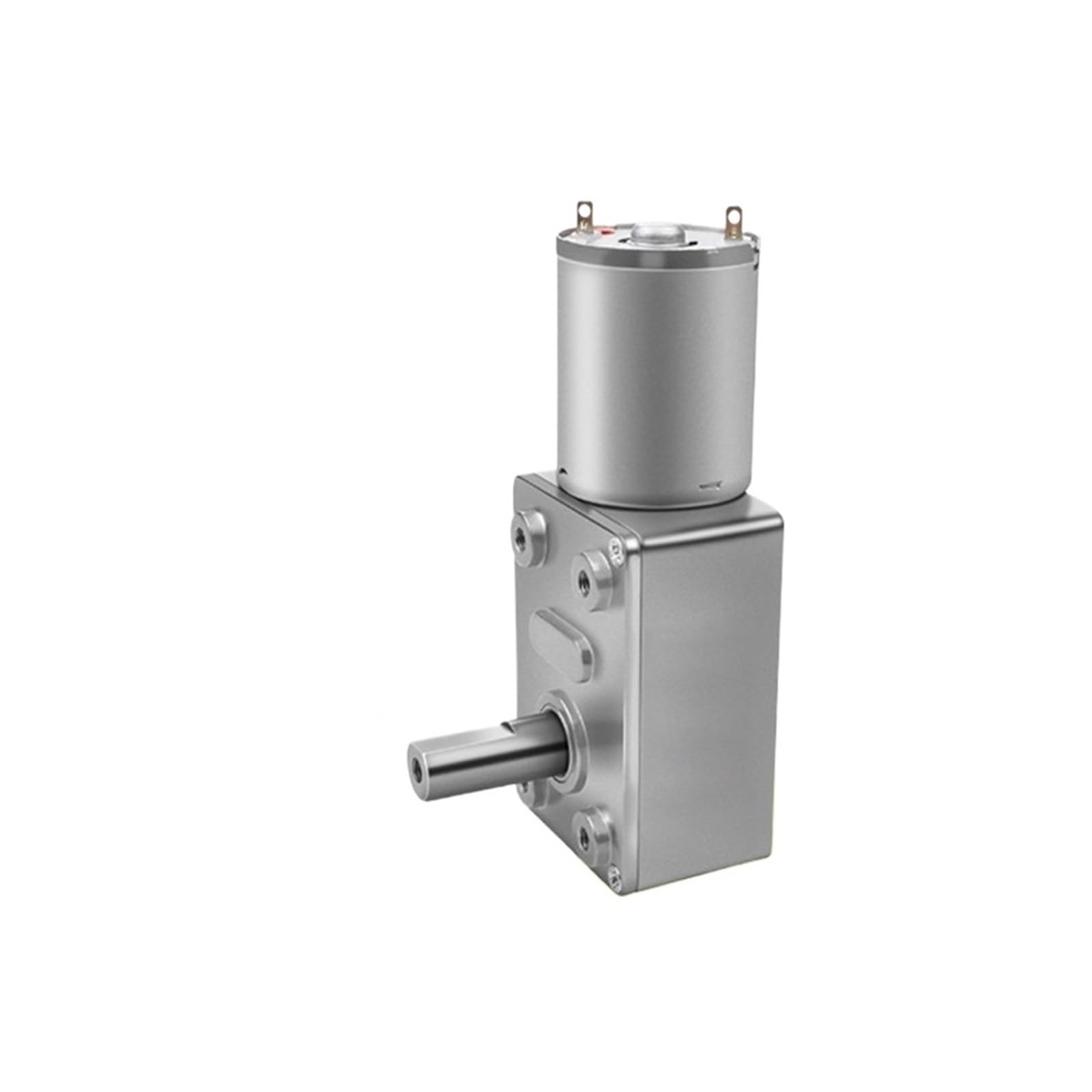 GJZIFGFWQ JGY370 DC Reduction Motor self-Locking Gear high Torque 6V Worm Speed regulating Low(6V25 rpm)
