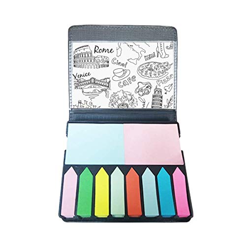 Célèbre Voyage Sketch Note Auto-adhésif Italie Couleur