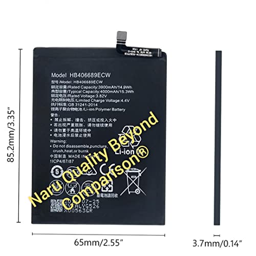 Image of Original Replacement Part HB406689ECW for Huawei Y9-2018 Huawei Y9-2019 (4000mAh) 3 Months Replacement Warranty