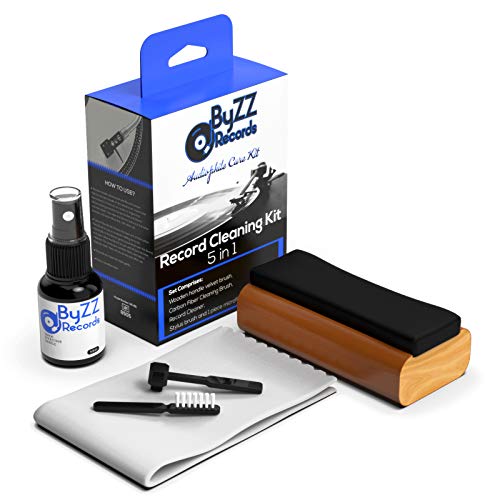 Audiophile Record Cleaning Kit 5 in - 1| A Must-Have Set for Any