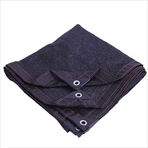 Preisvergleich Produktbild JIANFEI Sichtschutznetz Sonnensegel Senken Sie Die Temperatur Picknick Warehousing Polyethylen, Shading Rate 85% ~ 90% (Farbe : SCHWARZ, größe : 2x3m)