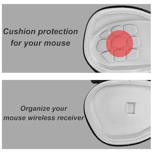 Image of Hard Protective Case for Mouse, Compatible with Logitech MX Master 3 / 3S,Travel Pouch for Wireless,Storage Bag Organizer for Bluetooth Mouse