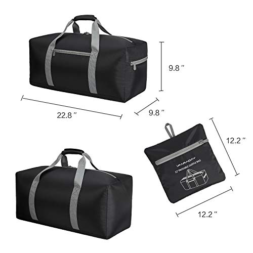 Foldable Duffel Bag 22 inch Small Lightweight Luggage for Travel Gym Sport