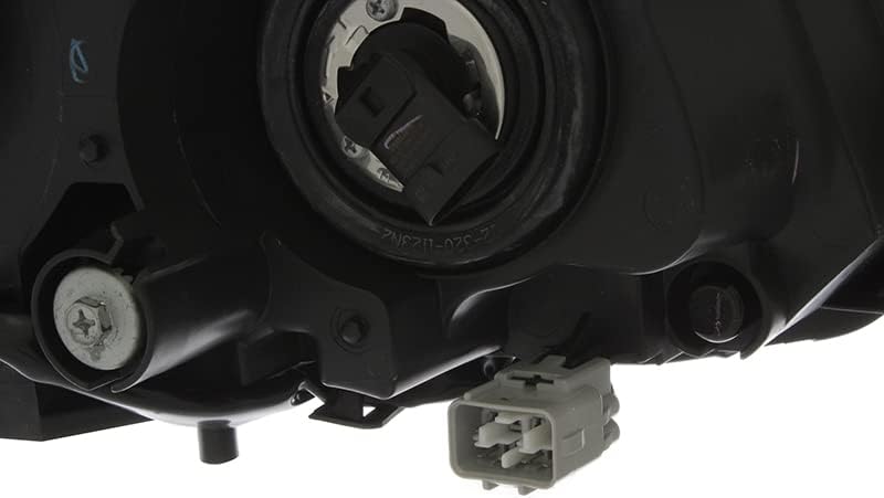 Miniatura 5 de Gold Shrine Para Subaru Impreza faro lámpara 2015 2016 halógeno negro Trim conductor lado izquierdo