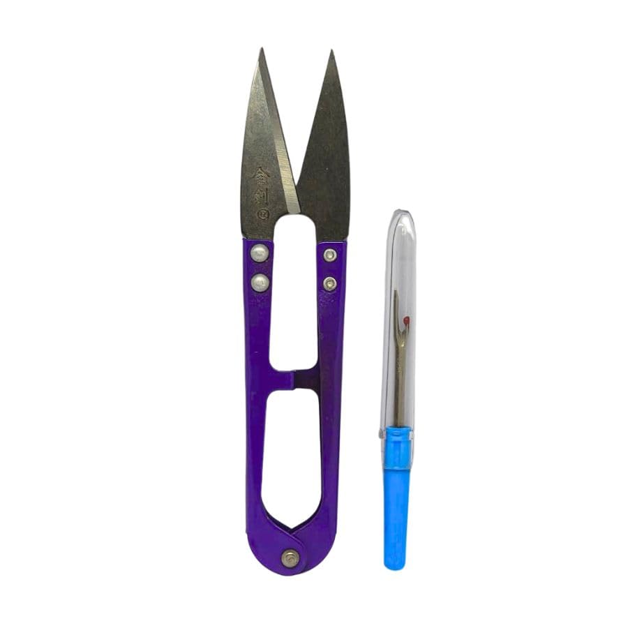 2 in 1 Combo, Thread Cutter Clipper and Seam Ripper | High-Carbon Steel for Yarn and Plastic Stitch Remover, Handy Sewing Tools for Better Group, Pack of 2-image-38