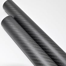 1pcs Roll Wrapped Carbon Fiber Tube/Tubing/Shaft OD 23mm X ID 21mm X Length 500mm 3K Matte Twill Weave Surface High Strength
