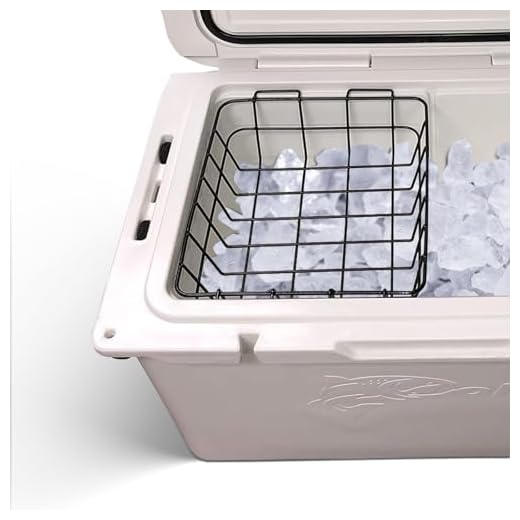 COHO 55QT Rotomold Cooler Wire Basket, Use to store food items or other dry goods that you don't want to get wet.
