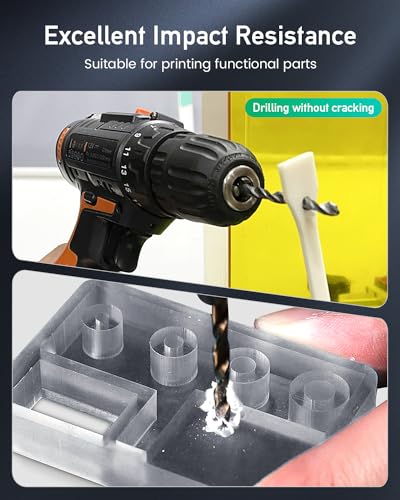 Sunlu SLCA-RESIN-ABSLIKE-GY-1KG Abs Like Resin 1000G, Strong Fast Curing 3D Printer Resin thumb #3
