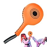 Kick-Pads – -Paddel mit hoher Dichte für Karate, Kampfsport und Kicktraining mit komfortablem Griff, langlebiges Trainingsgerät, Geschwindigkeit, Power-Genauigkeit, Übungen für Kinder und