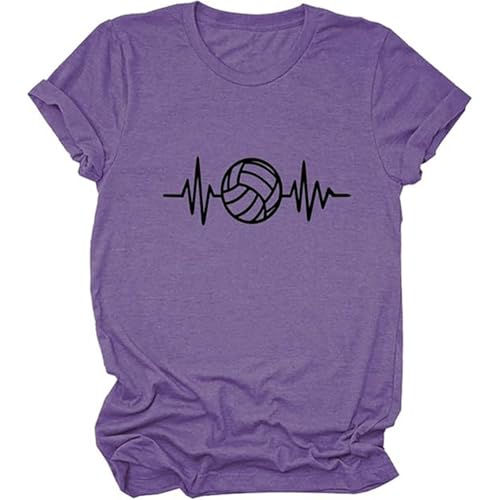T-shirt à manches courtes femme grand confort avec motif moderne et coupe ample