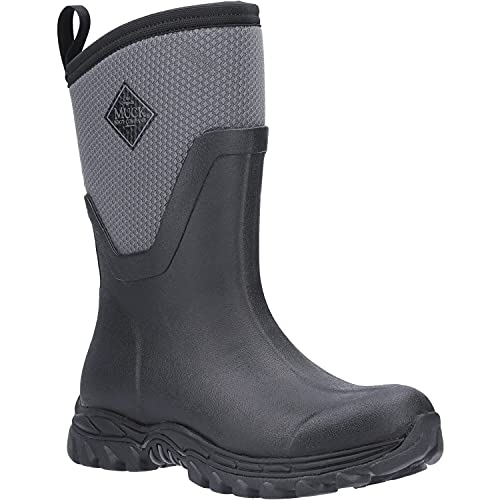 Muck Boots - Herren/Damen Unisex Gummistiefel Arctic Sport (41 EU) (Schwarz/Grau)