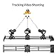 GVM Kamera Slider Motorisierter, 120cm Kamera Slider Dolly Rail mit APP Steuerung, motorisiertem Zeitraffer und Videoaufnahme Follow Focus Shot und 120-Grad-Panoramaaufnahmen, Video Schiebeschiene