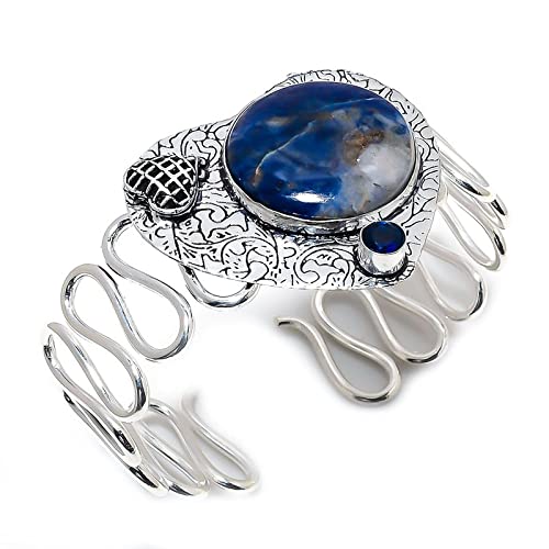 Bracelet réglable en sodalite pour sublimer vos tenues quotidiennes avec élégance