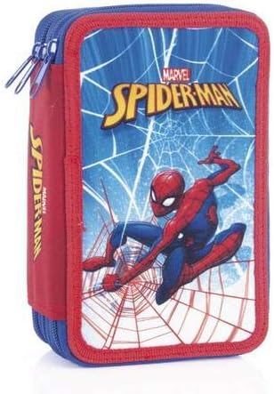Trousse Triple Spiderman 18 Feutres Giotto 18 Crayons De Couleur Amazon Fr Fournitures De Bureau