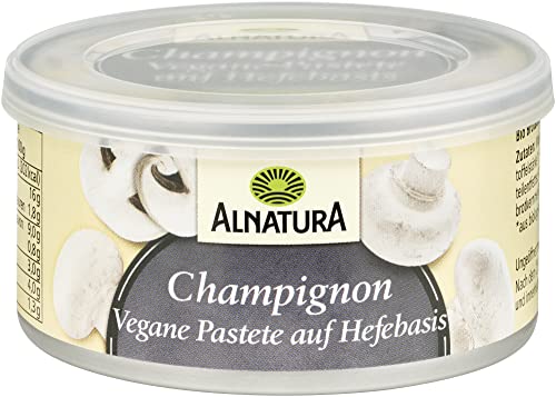 Alnatura Bio Pastete Champignon, Vegan, 125g