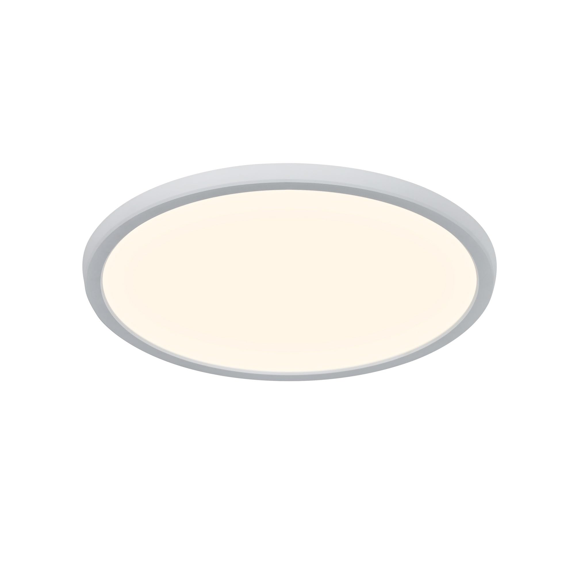 Nordlux Oja Ceiling Light White Plastic LED 3000/4000k Mains 29cm
