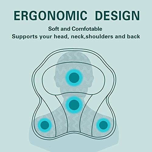 image for SKYFUN Bathtub Pillow, Luxury Spa Bath Pillows for Tub Neck and Back S