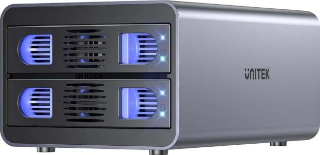 Obudowa Unitek Szary 4TB SATA 2.5" i 3.5" USB-C 10Gbps