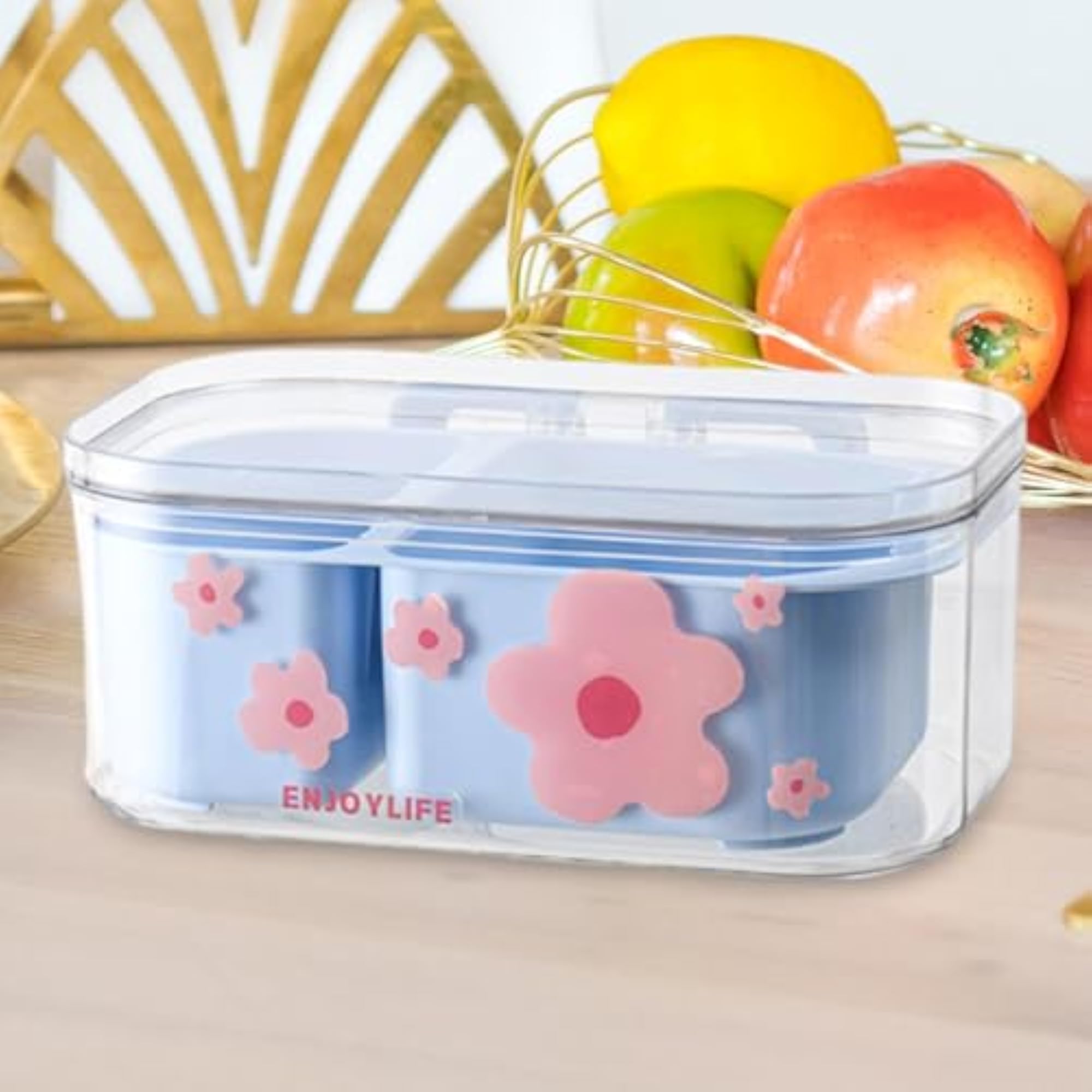 Double Layer Stackable Draining Basket for Fruits