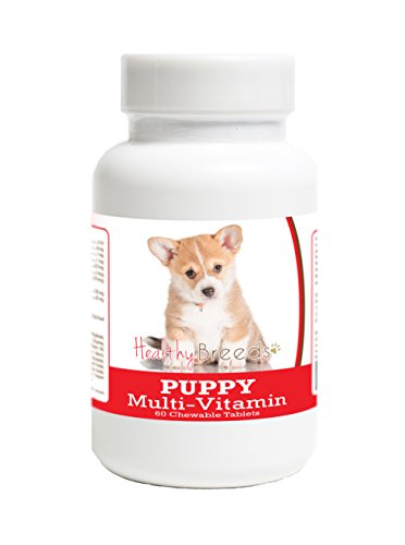 Healthy Breeds Cardigan Welsh Corgi Puppy Dog Multivitamin Tablet 60 Count