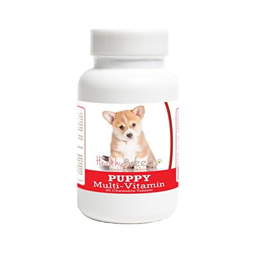 Healthy Breeds Cardigan Welsh Corgi Puppy Dog Multivitamin Tablet 60 Count