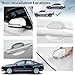 16PCS Car Door Handle Protector, Waterproof Anti-Scratch Paint Invisible Cars Door Handle Bowl Sticker Avoiding Scratches, Auto Exterior Accessories Protection Film for Most Models (Clear Transparent)
