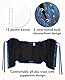 SZIVYSHI Damen Korsett Sexy Corsage Corset - Top für Kostüm, Outfit, Reizwäsche, Steampunk, Gothic, Piraten, Lack, Frauen, Extrem, Body & Sexspielzeug - Schwarz und Blau - Große L