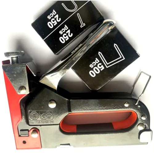 Grapadora Manual con Grapas 4-14mm.