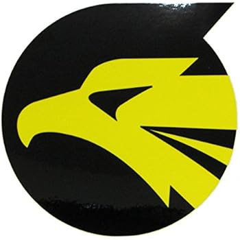 Amazon 自衛隊グッズ 耐水性ステッカー 小松基地 第306飛行隊 イヌワシ シール・ステッカー ホビー